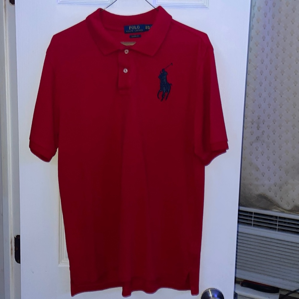 🔥 Red Ralph lauren polo 🔥